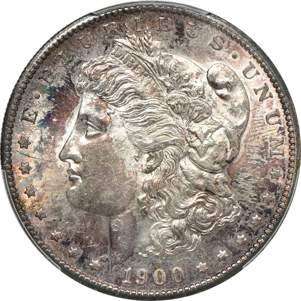1900-S and 1902-S, both PCGS MS-62