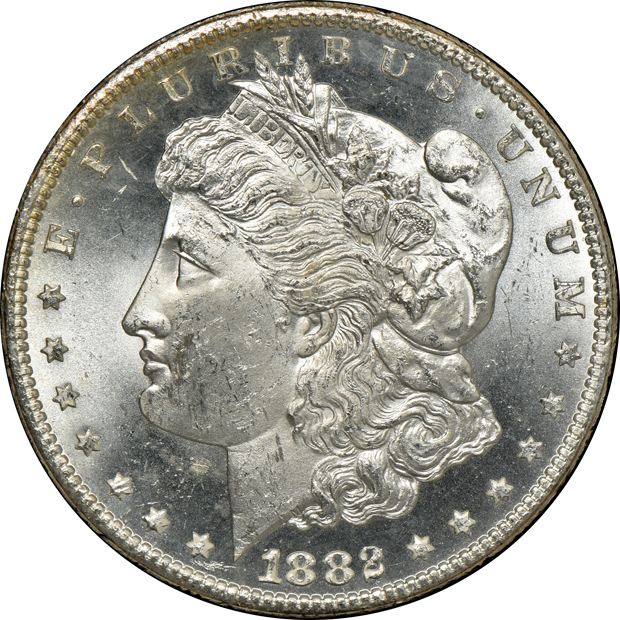 Two 1882-CC GSA NGC MS-63 CAC