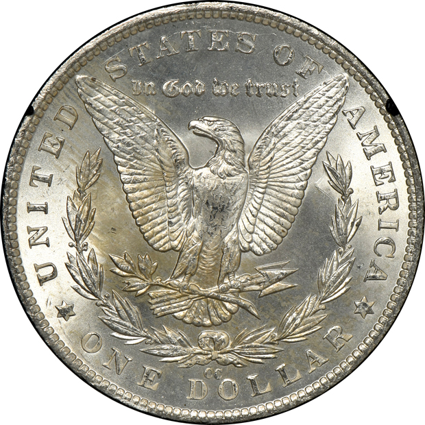 1882-CC GSA MS-63, and an 1882-CC GSA MS-64, both NGC CAC