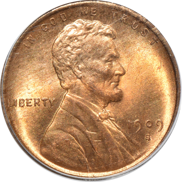 1909-S Indian PCGS MS-65RD