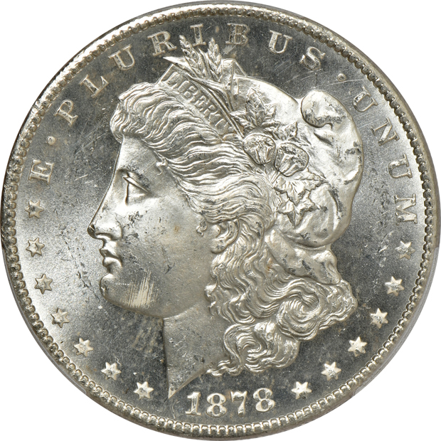 Three 1878-S PCGS MS-64 CAC