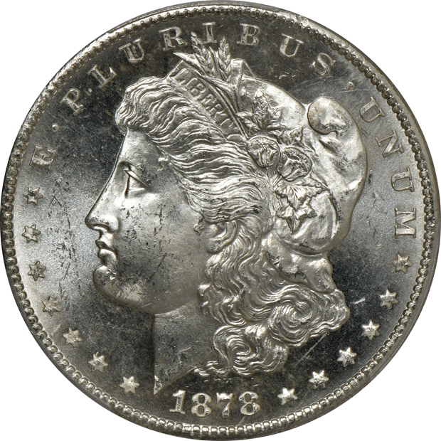 Three 1878-S PCGS MS-64 CAC