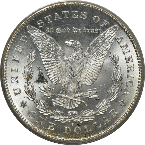 1878-S MS-64, and an 1878-S MS-64 CAC, both PCGS (doily)