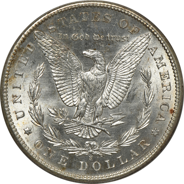 1898-S PCGS MS-64 (doily) CAC