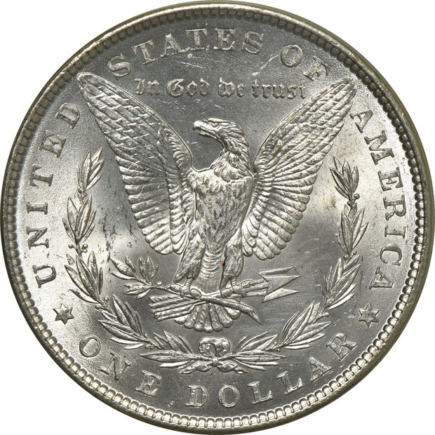 1881 MS-64, and an 1882-CC MS-65, both PCGS (green label)