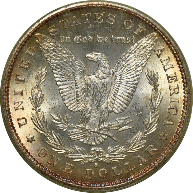 Two 1879-S PCGS MS-66 (green label) CAC