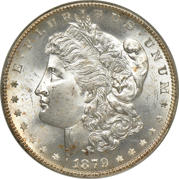 Two 1879-S PCGS MS-66 (green label) CAC