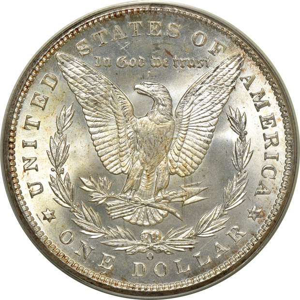 1898-O and 1904-O, both PCGS MS-66 (green label) CAC