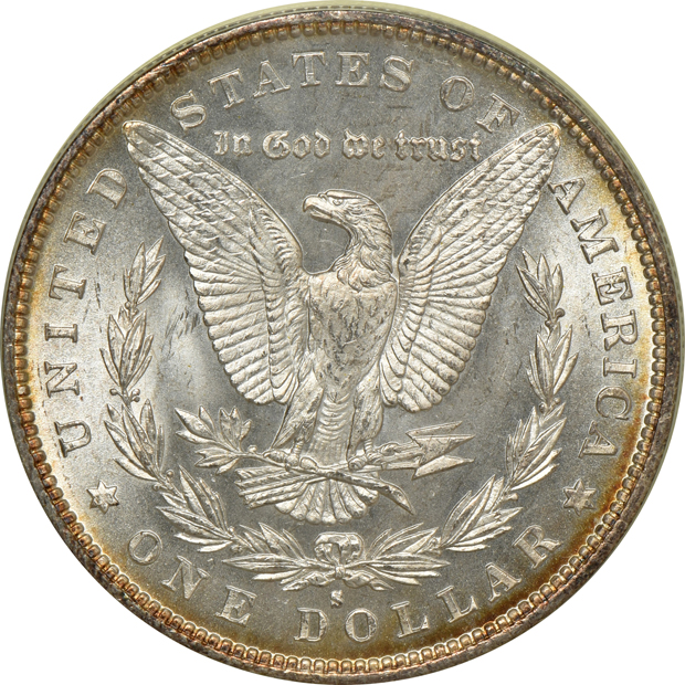 Two 1879-S PCGS MS-66 (green label) CAC