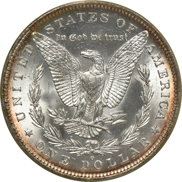 Three 1883-O PCGS MS-65 (green label) CAC