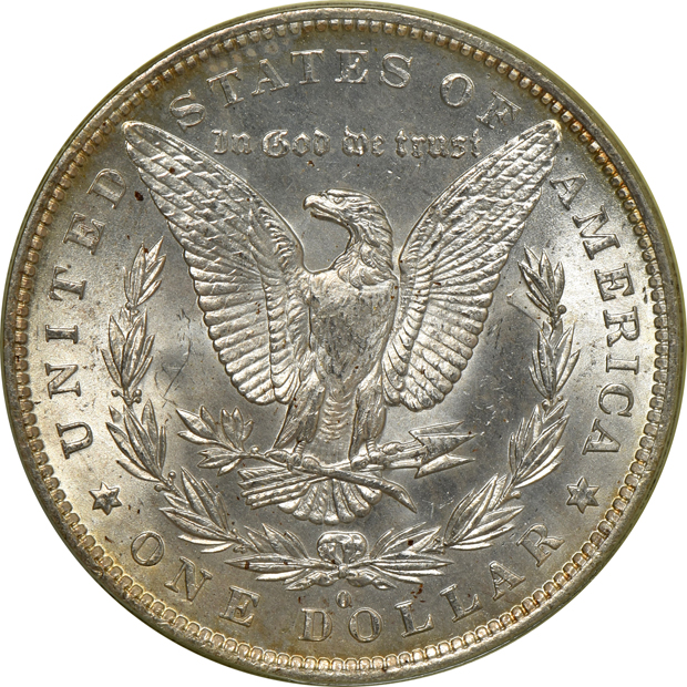 Three 1883-O PCGS MS-65 (green label) CAC