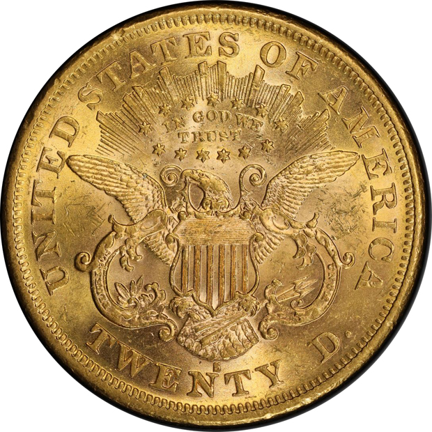 1876-S PCGS AU-58 CAC