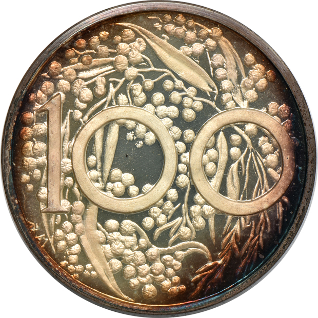 Australia - Andor Meszaros 1967 Pattern "Crown" in original box, Choice Cameo Proof