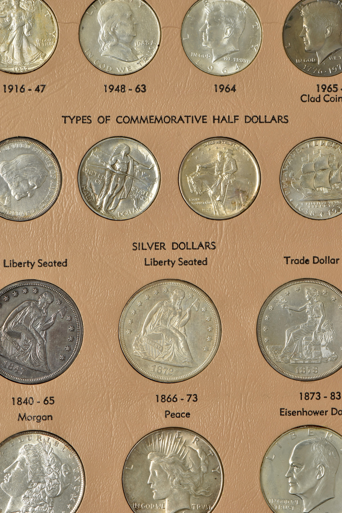 U.S. Type Set in a complete Dansco 7070 album
