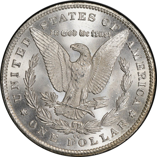 1881-CC PCGS MS-64+ CAC