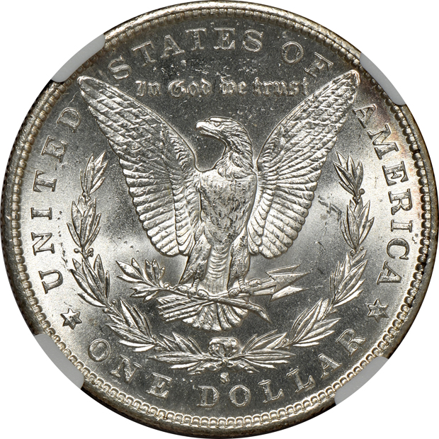 1889-S NGC MS-64