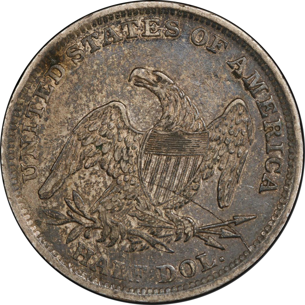 1838 Reeded Edge GR-5 PCGS XF-45