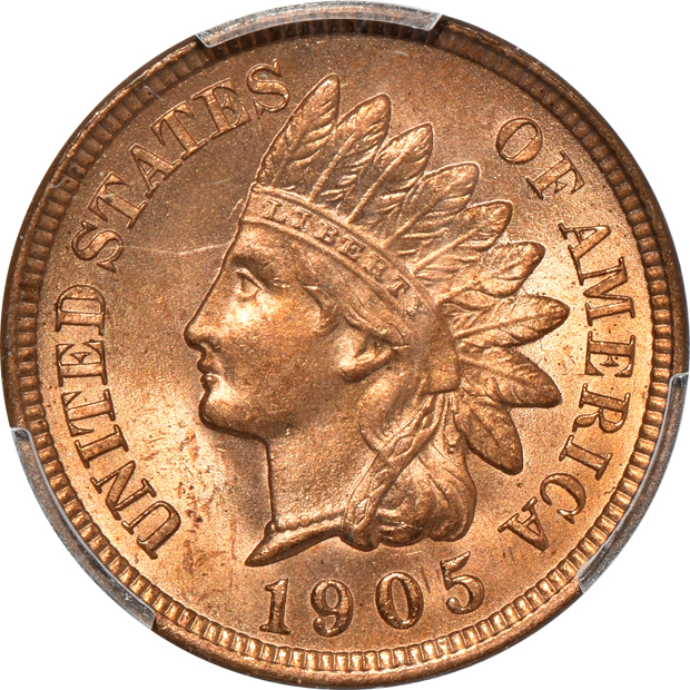 1905 MS-64RD, and a 1906 MS-65RD, both PCGS