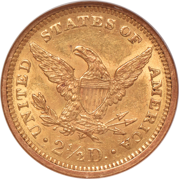 1873 Open 3 NGC MS-61