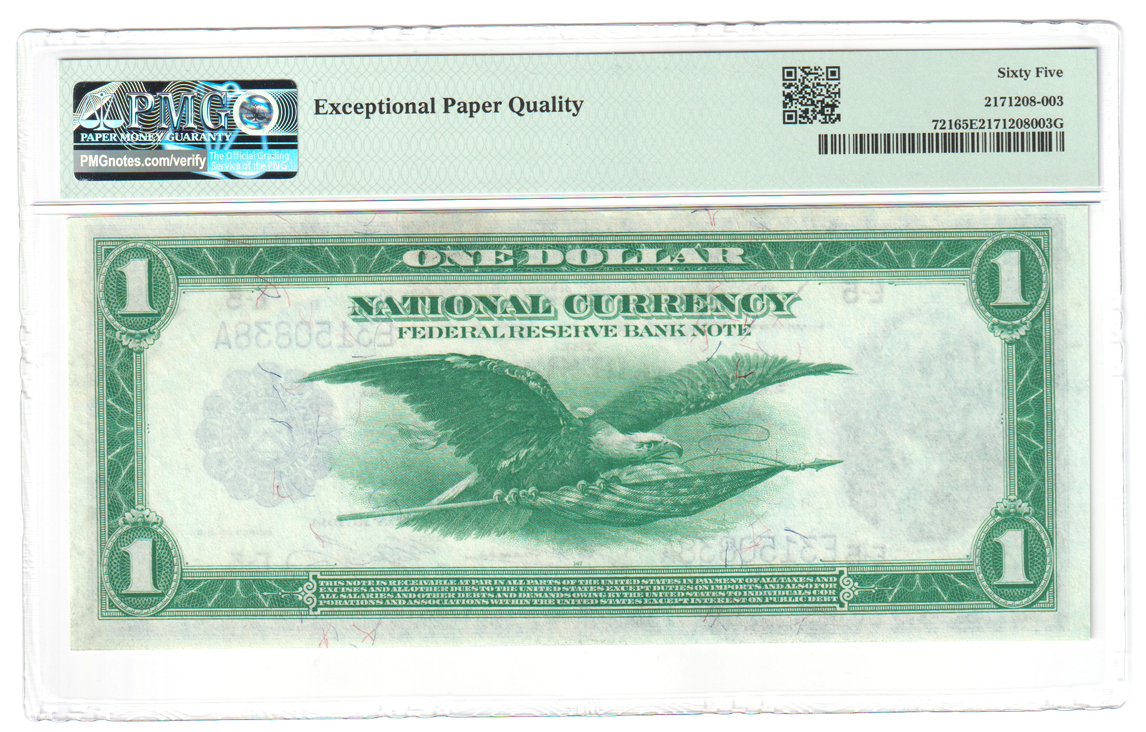 1918 $1 Richmond Fr# 721 - PMG GemCU-65 EPQ
