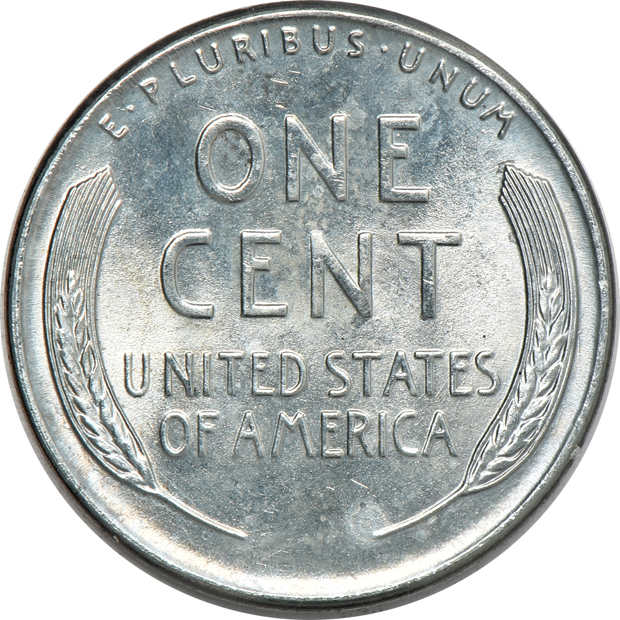 One roll of 1943 Steel Cents, and three rolls of 1943-D Steel Cents