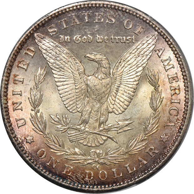 1890-CC Tailbar PCGS MS-63