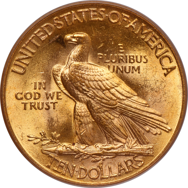 1926 PCGS MS-62 (green label) GOLD CAC