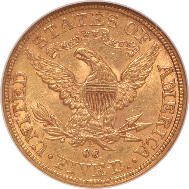1891-CC NGC AU-58