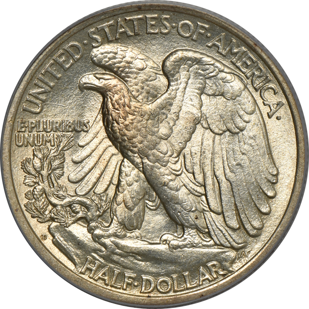 1917-D Reverse PCGS MS-63 (green label)