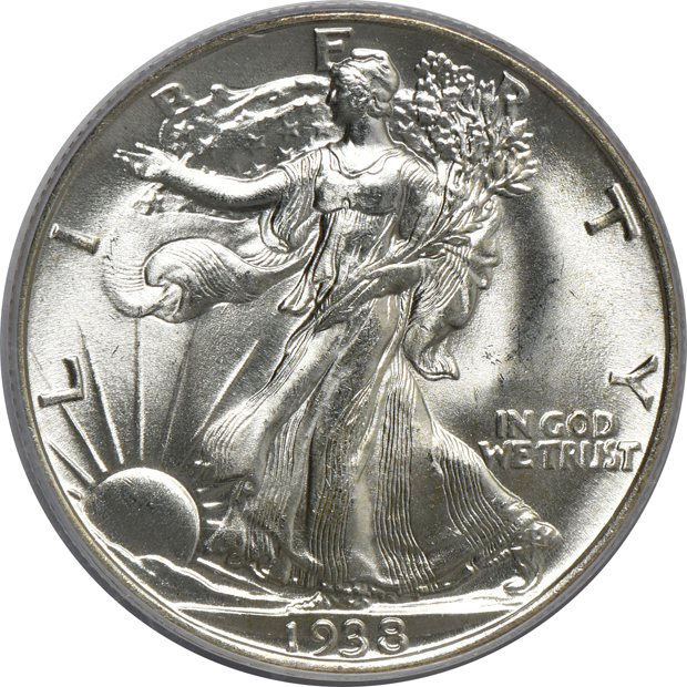 1937, 1938, and 1939, all PCGS MS-66 CAC