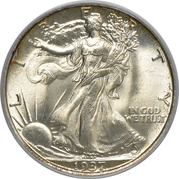 1937, 1938, and 1939, all PCGS MS-66 CAC