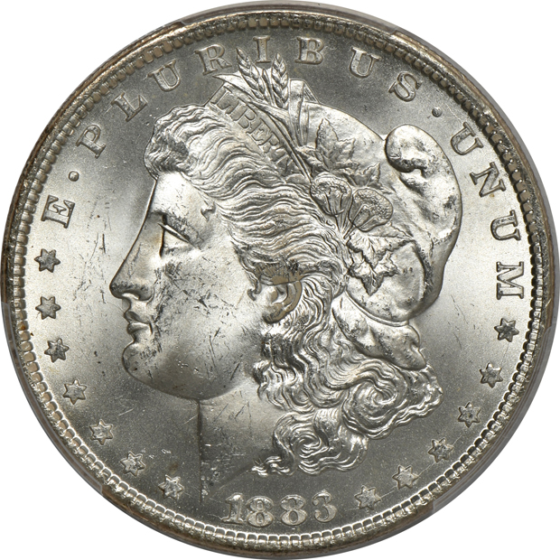 Two 1883-CC PCGS MS-64 CAC