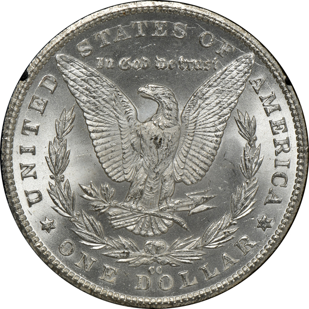 1881-CC GSA NGC MS-63+ CAC