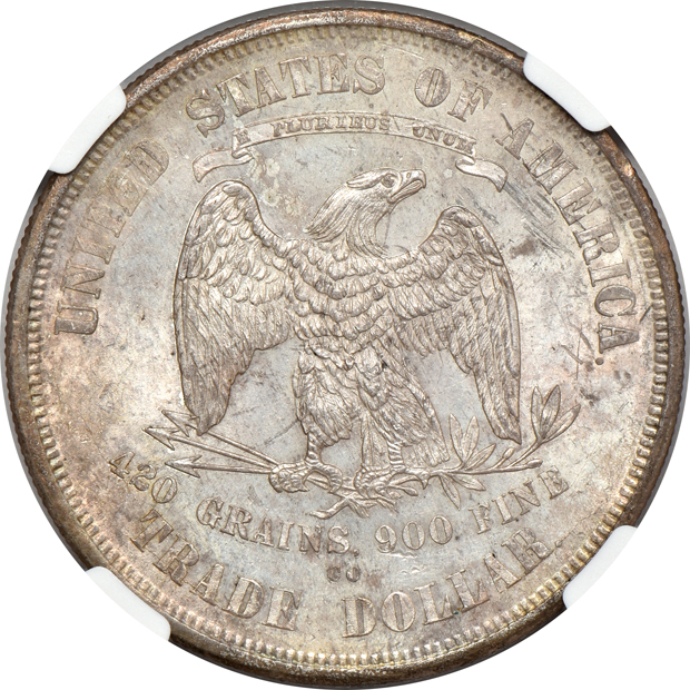 1874-CC Trade NGC MS-63