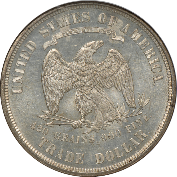 1874 Trade NGC MS-63