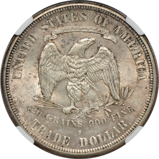 1875-S Trade NGC MS-61