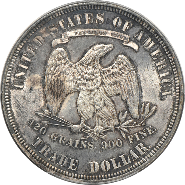 1877 Trade PCGS MS-62