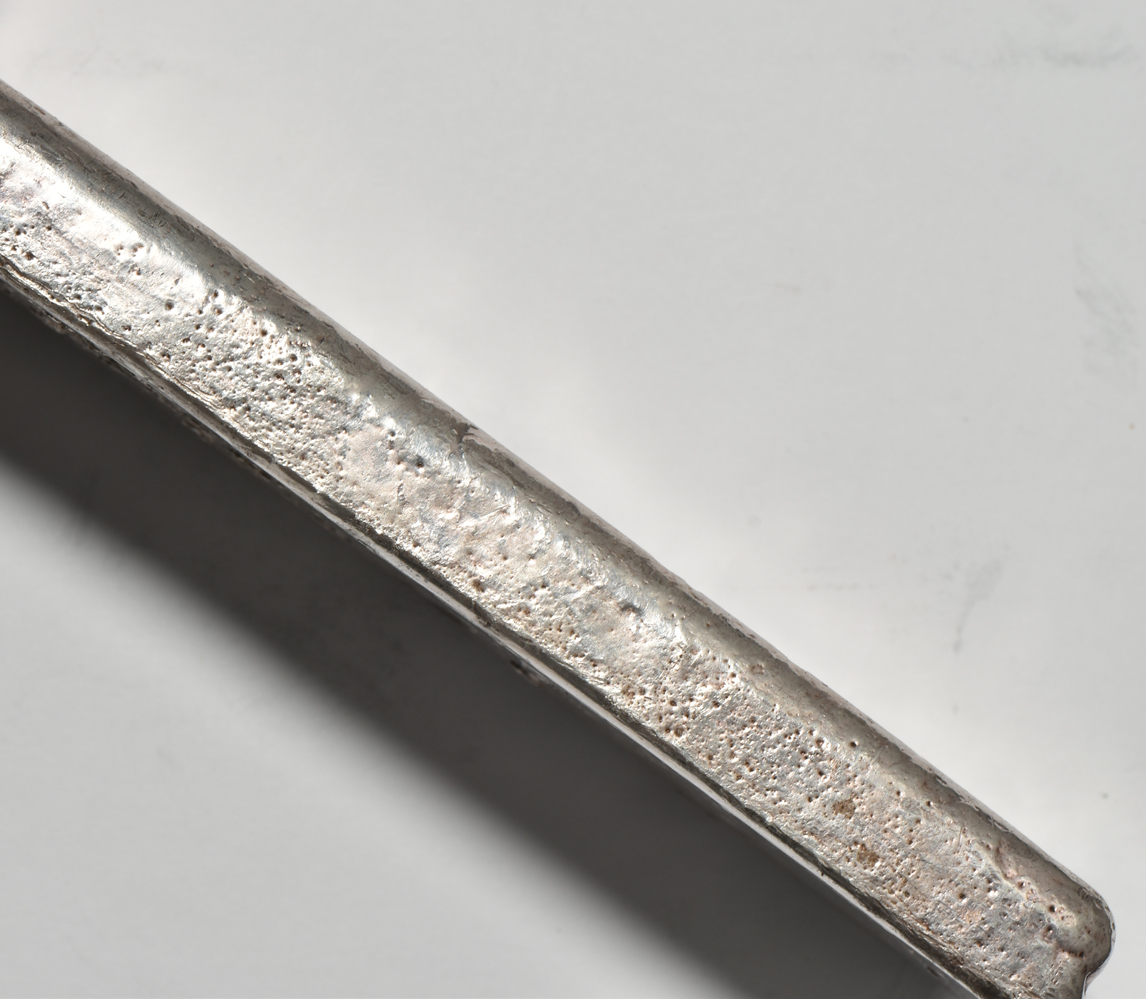 San Francisco Assay silver bar, 105.11 ozs