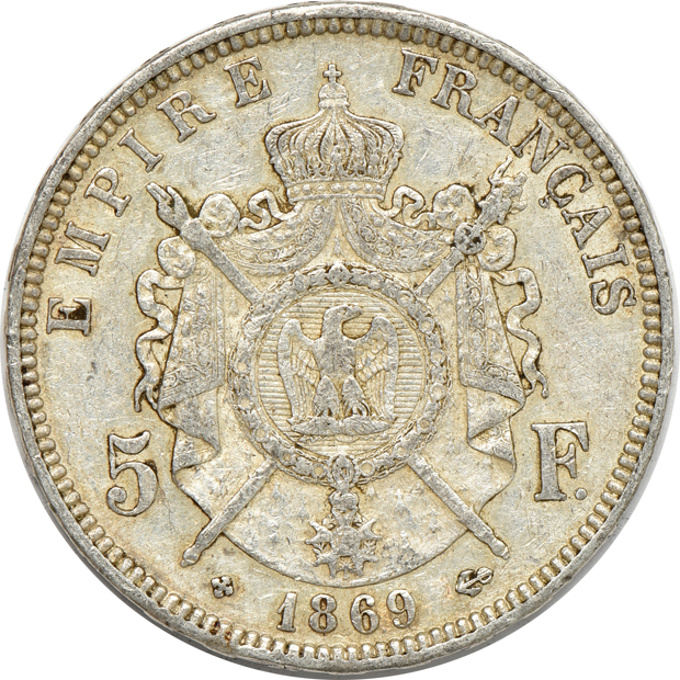 France - Nineteen 5 francs