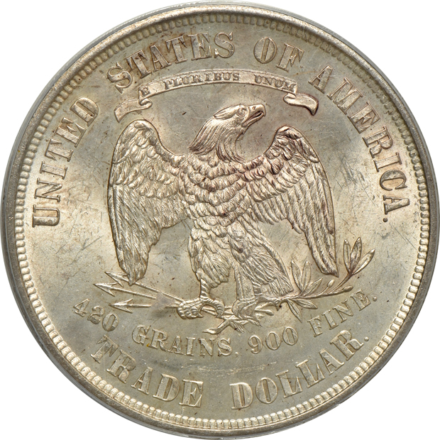 1873 Trade PCGS MS-63 (green label) CAC