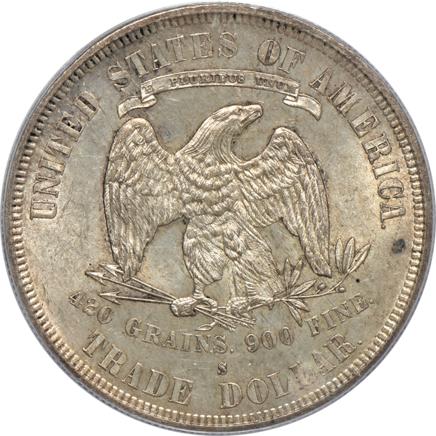 1878-S Trade PCGS MS-63