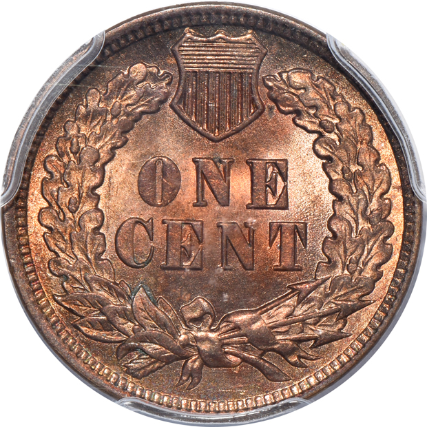 1890 PCGS MS-63RB CAC, 1901 PCGS MS-64RB CAC, and a 1907 NGC MS-64 RB