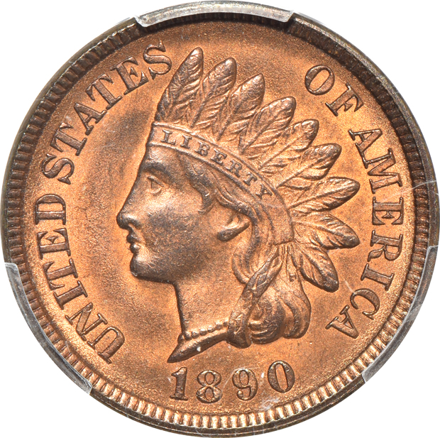 1890 PCGS MS-63RB CAC, 1901 PCGS MS-64RB CAC, and a 1907 NGC MS-64 RB