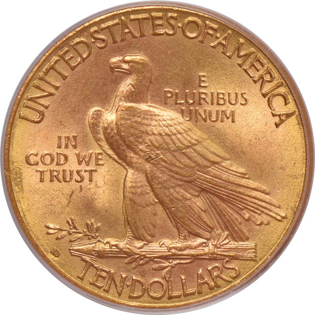 1908-D Motto PCGS MS-65