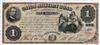 August 27, 1863 $1 Union Military Bond VF
