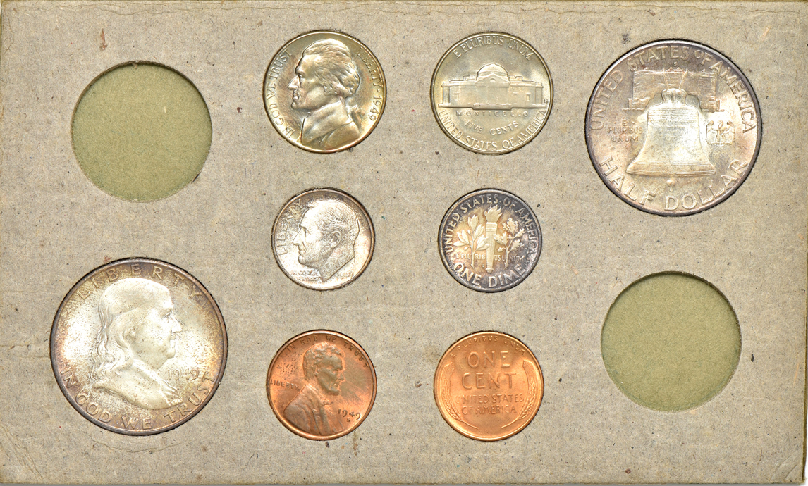 1949 Mint Set, OGP