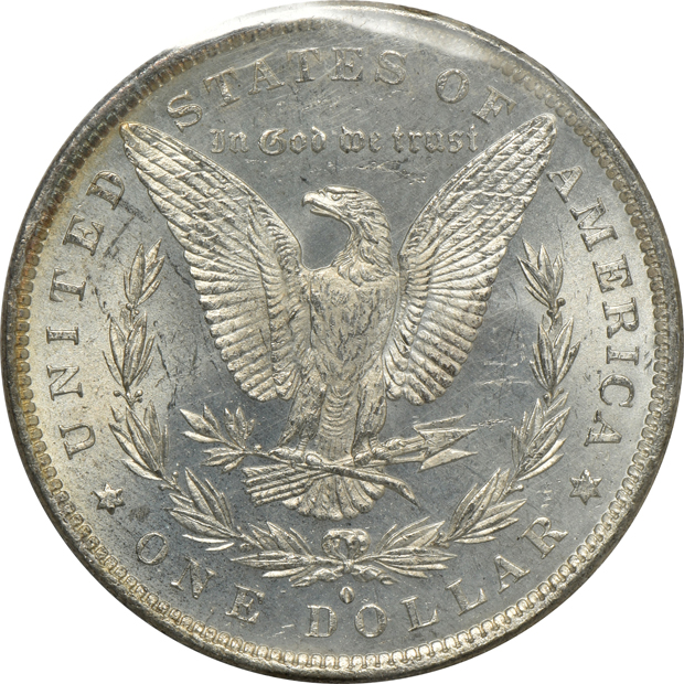 Five New Orleans Mint GSA Morgan silver dollars