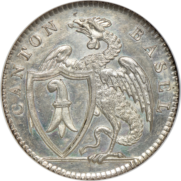 Switzerland - Five certified Uncirculated coins