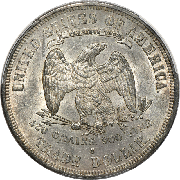 1877-S DDR FS-801 Trade PCGS MS-62