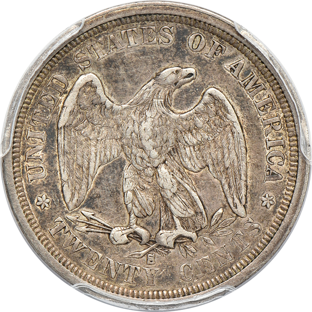 Group of five PCGS certified type coins